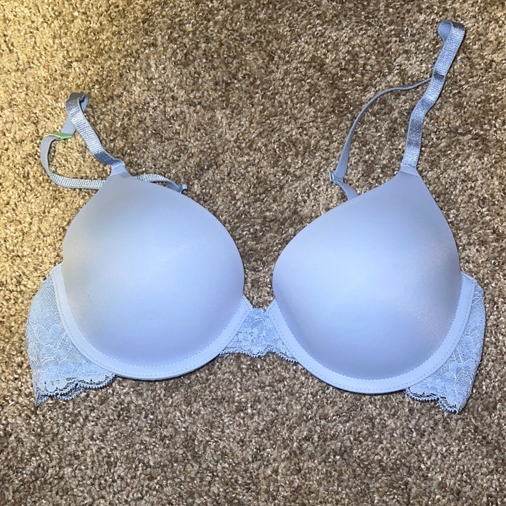 Lavender Bra with lace